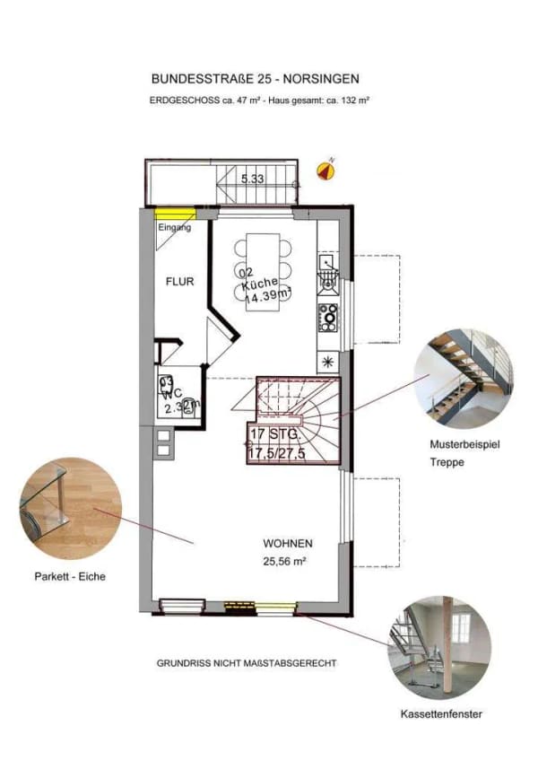 Immobilie in Ehrenkirchen - Endreihenhaus - Kernsaniert - Norsingen - Inkl. Garage und Hobbyraum - Bild 1