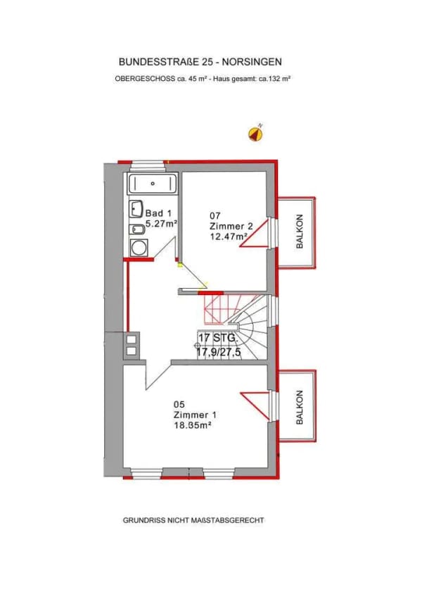 Immobilie in Ehrenkirchen - Endreihenhaus - Kernsaniert - Norsingen - Inkl. Garage und Hobbyraum - Bild 2