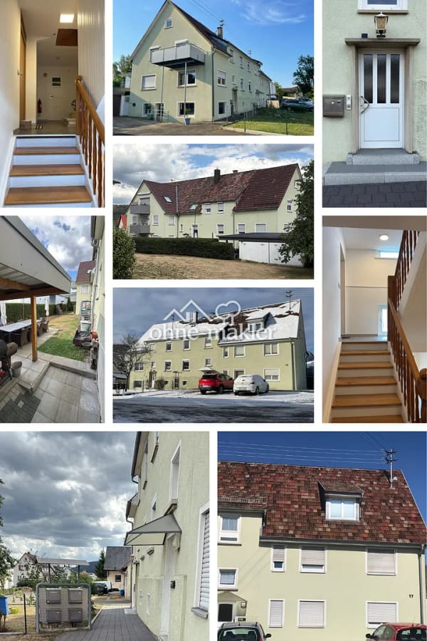 Immobilie in Rietheim-Weilheim - Mehrfamilienhaus - 5 Wohnungen u. 2 Garagen - Bild 1