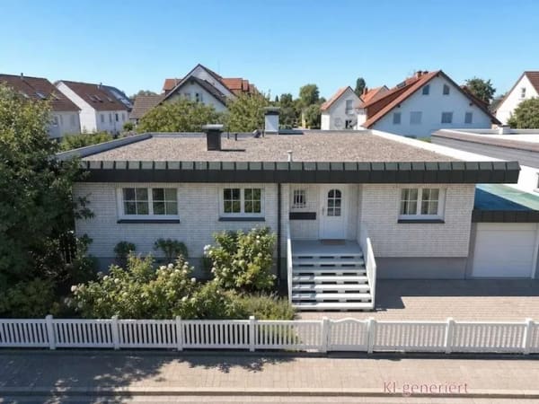 Immobilie in Riedstadt - Charmante Rarität! Liebevoll arrangierter 70er-Jahre-Bungalow in bester Wohnlage von Leeheim - Bild 0