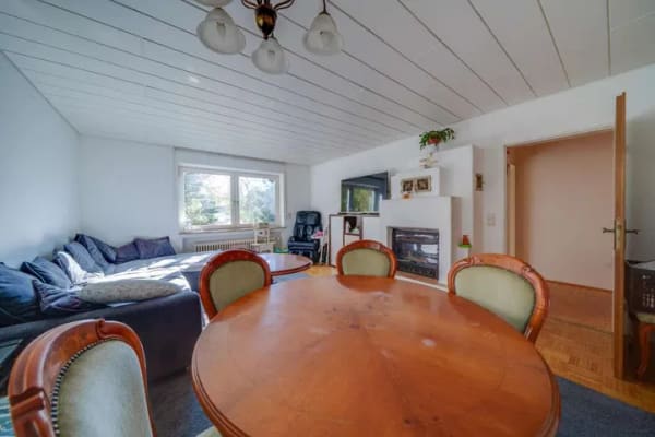 Immobilie in Heimenkirch - Viel Platz fürs Leben: 3,5-Zimmer-Wohnung mit Westbalkon, Kamin und Garage - Bild 4