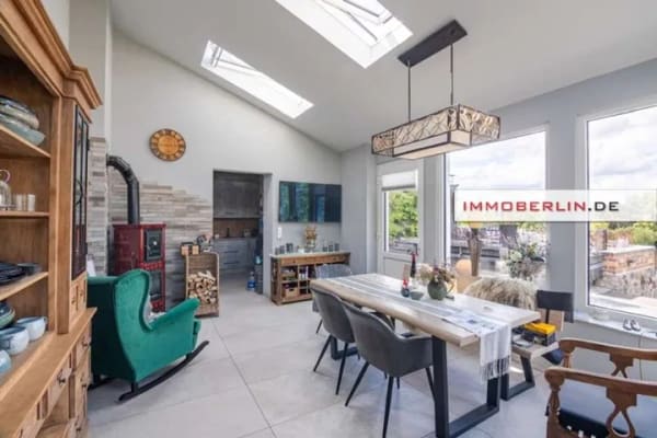 Immobilie in Buckow - IMMOBERLIN.DE - Toplage Märkische Schweiz! Exquisites Haus mit Gartenidylle & Weitsicht im Ortskern - Bild 3