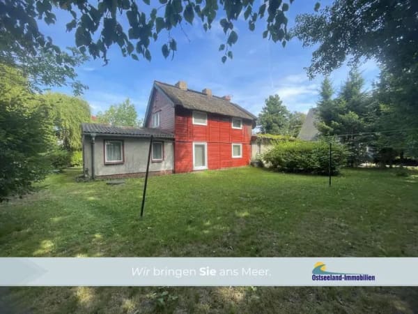 Immobilie in Zingst - Für Handwerker & Individualisten: Reetdachhaus mit ca. 146 m² Wohnfläche auf 1.113 m² - Bild 0