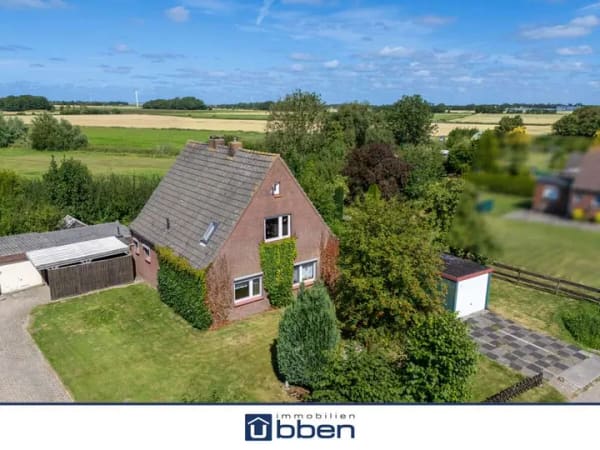 Immobilie in Dornum - Verwirklichen Sie Ihre Wohnideen: Einfamilienhaus mit 750 m² Grundstück in Nesse/Dornum - Bild 0