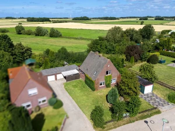 Immobilie in Dornum - Verwirklichen Sie Ihre Wohnideen: Einfamilienhaus mit 750 m² Grundstück in Nesse/Dornum - Bild 2