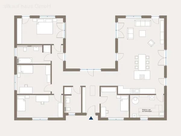 Immobilie in Gröningen - Individuell geplanter Bungalow in Gröningen - Ihr Traumhaus mit allkauf-Komfort und Nachhaltigkeit - Bild 1