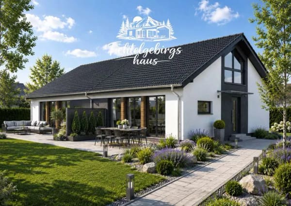 Immobilie in Rüdnitz - Bungalow Karl & Karla | Zweifamilienhaus | ca. 118,22m² je Einheit | Bodenplatte Schlüsselfertig - Bild 0