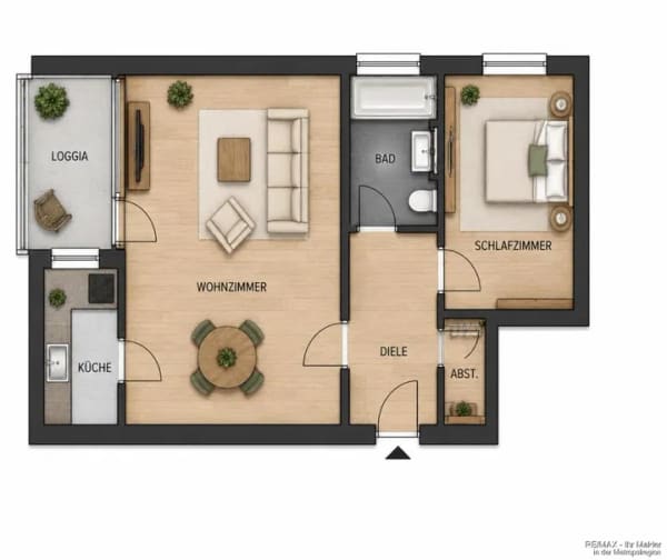 Immobilie in Zirndorf - Etagenwohnung in Zirndorf - Bild 1