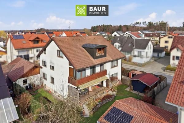 Immobilie in Eriskirch - Attraktives Dreifamilienhaus in Eriskirch-Mariabrunn – interessante Kapitalanlage am Bodensee - Bild 1