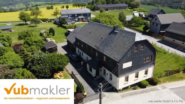 Immobilie in Wurzbach - Schönes Haus mit Blick in der Natur in ruhiger Lage - Bild 0