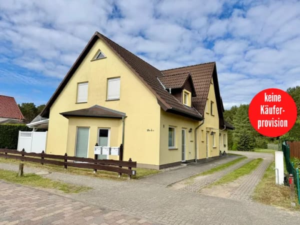 Immobilie in Wesenberg - HORN IMMOBILIEN++ Wesenberg a. d. Bundeswasserstraße, gepflegtes RMH mit großem Grundstück und vielen Extras - Bild 0
