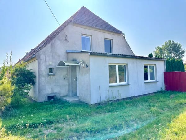 Immobilie in Penkun - HORN IMMOBILIEN ++ RESERVIERT++Doppelhaushälfte bei Penkun im großen Grundstück in ruhige Lage - Bild 1