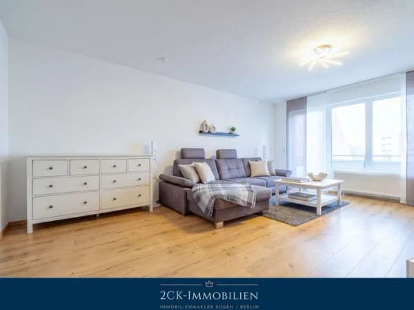 Immobilie in Putbus - Kapitalanlage in der „Weißen Stadt“ Putbus: Vermietete 3-Zimmer-Wohnung inklusive Stellplatz! - Bild 4