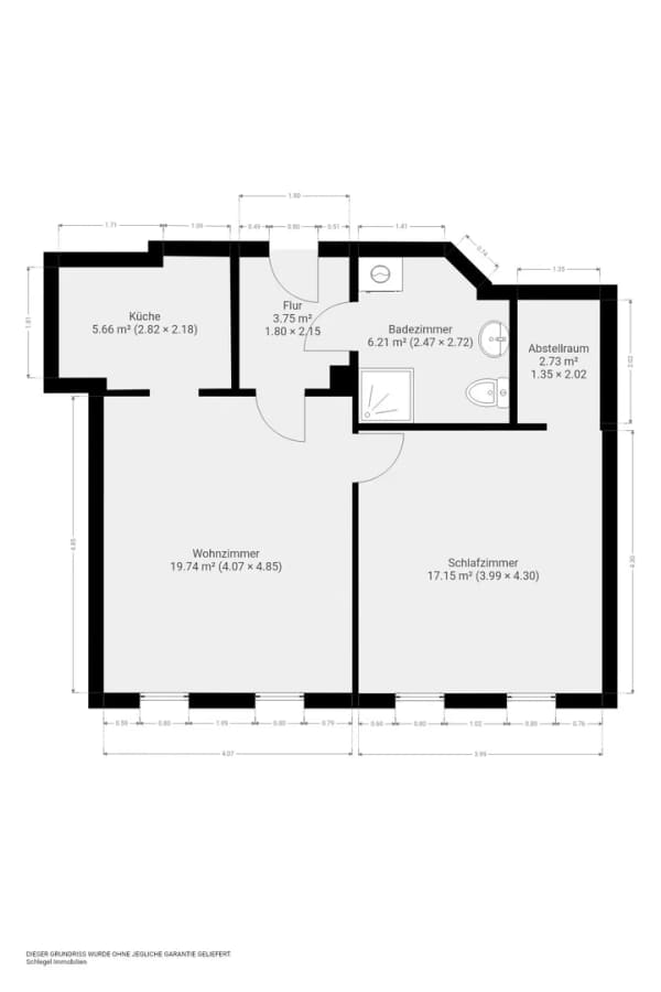 Immobilie in Gera - Pflegeappartement als Kapitalanlage - Bild 1