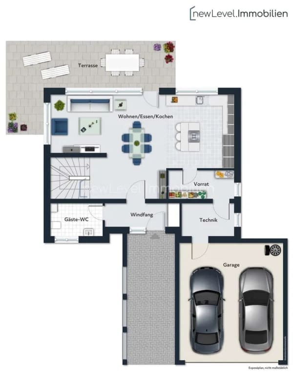 Immobilie in Laupheim - Neubauen und modern Wohnen - 140 m² Wfl. im "Springfield" - Bild 1