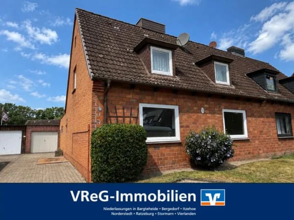 Immobilie in Kellinghusen - Doppelhaushälfte in Kellinghusen - Bild 0