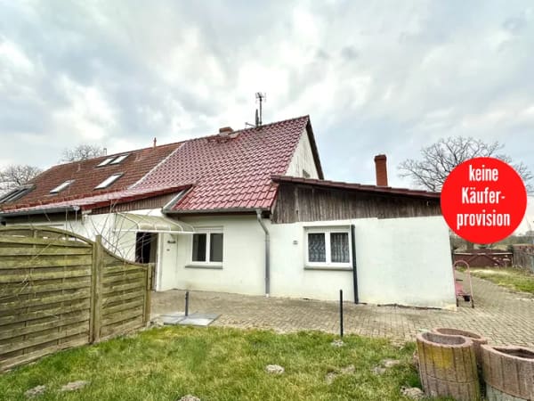 Immobilie in Blankenhof - HORN IMMOBILIEN ++ Doppelhaushälfte bei Neubrandenburg in Blankenhof - Bild 0