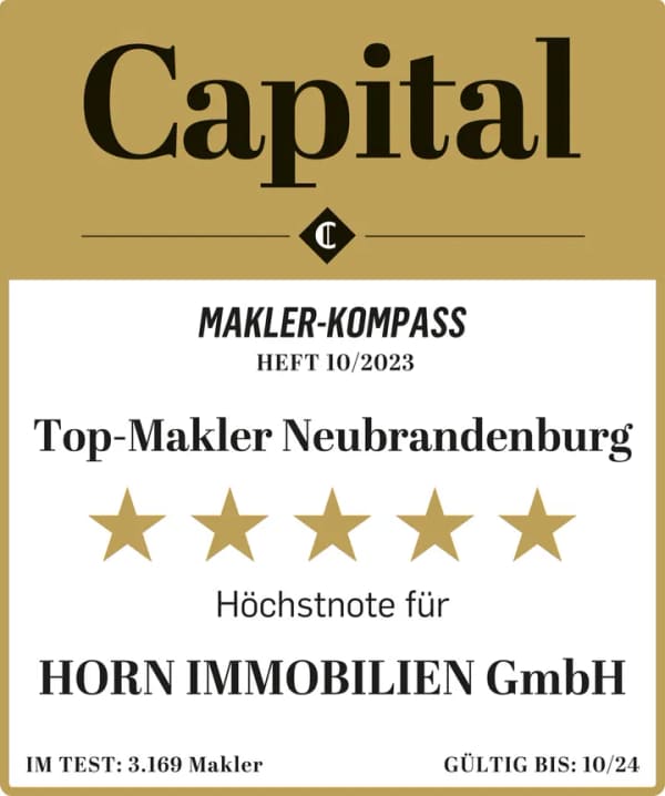 Immobilie in Blankenhof - HORN IMMOBILIEN ++ Doppelhaushälfte bei Neubrandenburg in Blankenhof - Bild 3