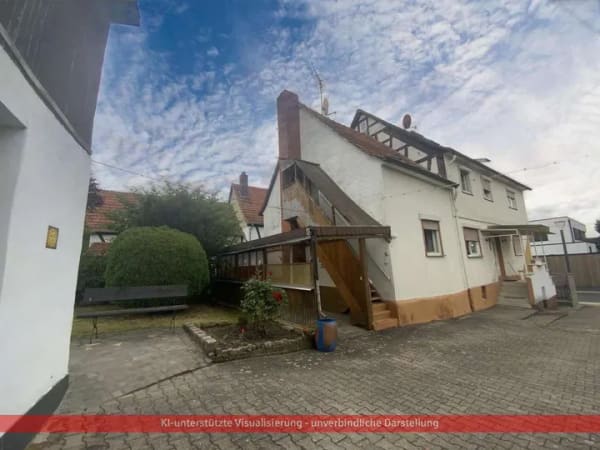 Immobilie in Langenselbold -            Fachwerkhaus - Baujahr ca. 1794 - Zweifamilienhaus  - Bild 2