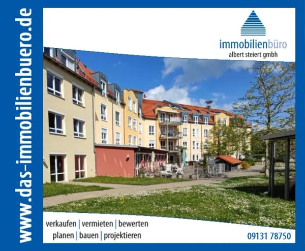 Immobilie in Baiersdorf - Kapitalanlage oder Altersvorsorge - 2-Zimmer-Seniorenapartment in Baiersdorf - Bild 0