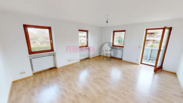 Immobilie in Otterfing - Provisionsfrei! 143qm² Bezugsfreie 5 Zimmer Wohnung mit Balkon, Gartennutzung und Hobbyraum - Bild 1