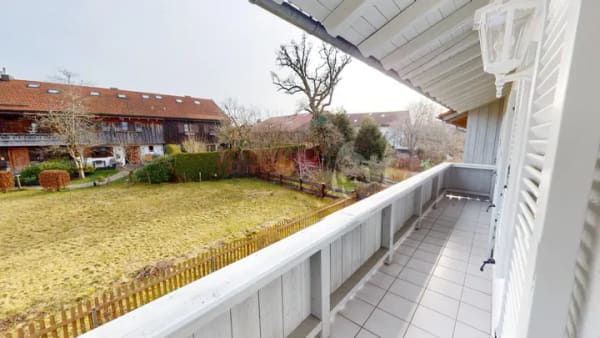 Immobilie in Otterfing - Provisionsfrei! 143qm² Bezugsfreie 5 Zimmer Wohnung mit Balkon, Gartennutzung und Hobbyraum - Bild 2