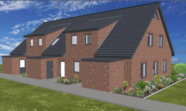 Immobilie in Berumbur - Energieeffiziente Erdgeschosswohnung im Neubau mit Terrasse und Stellplatz - Bild 1