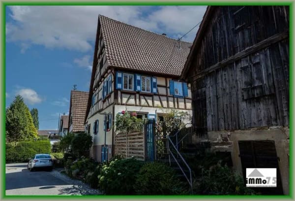 Immobilie in Vaihingen an der Enz - ?✨Gemütliches 1 Familienhaus mit Krautgarten und vielen liebevollen Details-einfach wohlfühlen!?? - Bild 0