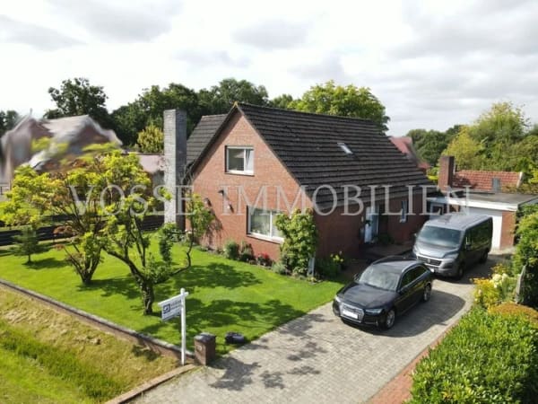 Immobilie in Rhauderfehn - Courtagefrei für Käufer - Idyllisches Wohnen - Schön gelegenes Einfamilienhaus im Grünen - Bild 0
