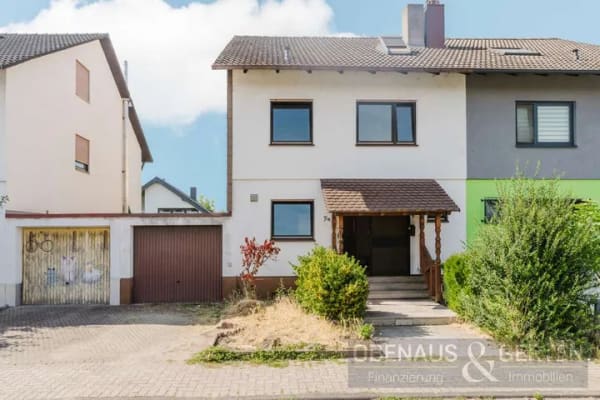 Immobilie in Dettenheim - Familienfreundliche Doppelhaushälfte mit Garten und viel Potenzial - Bild 0