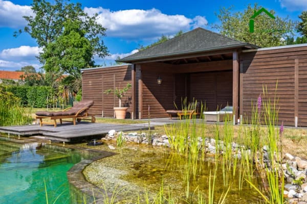 Immobilie in Menslage - Ihr privates Refugium: Landhaus mit Naturpool, Gartenhaus und viel Platz zum Leben - Bild 4