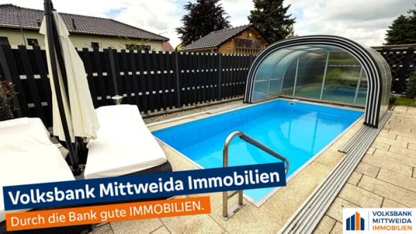 Immobilie in Geithain - Exklusive Poollandschaft und großzügiges Einfamilienhaus – Ihr neues Zuhause zum Wohlfühlen - Bild 0