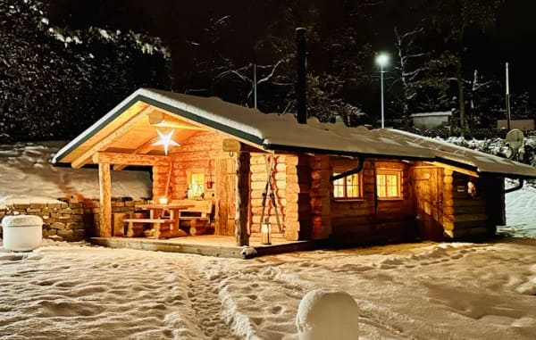 Immobilie in Rodewisch - MUSTERHAUS - Skihütte - Wochenendhaus - Gartenlaube - Vollholzstämme, Handarbeit - Bild 4