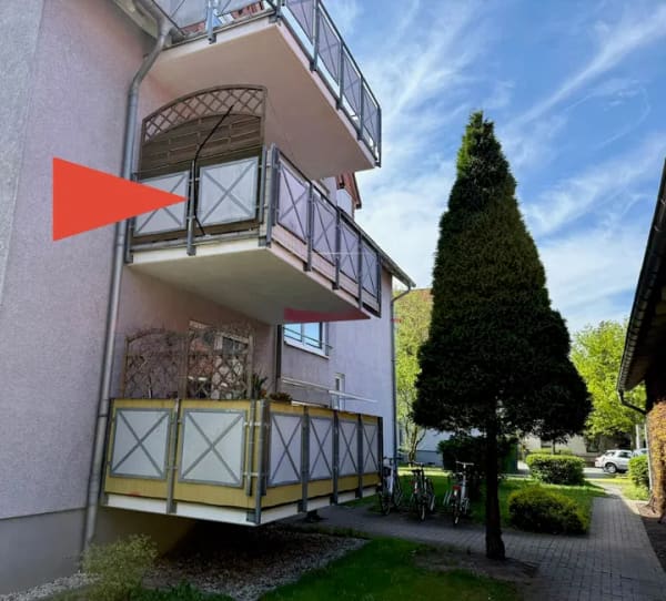 Immobilie in Weinböhla - Modernes Wohnen auf 37 m² – mit Balkon und eigenem Stellplatz - Bild 2