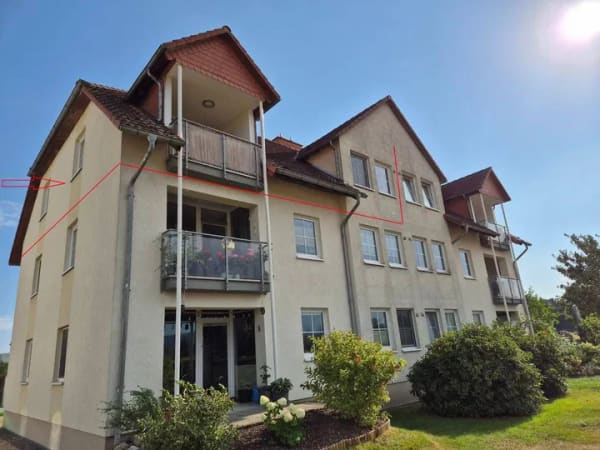 Immobilie in Ellrich - 3-Raum-Wohnung in Ellrich zu verkaufen! - Bild 1
