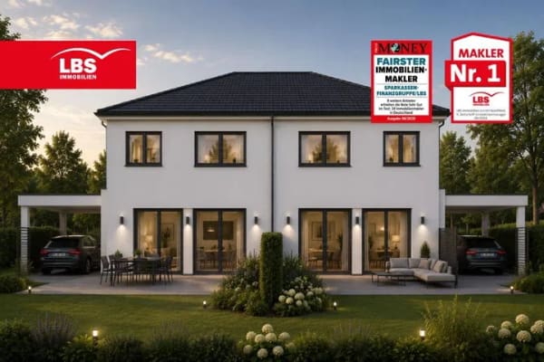Immobilie in Rheinbrohl - Ihr neues Zuhause entsteht - moderne Neubau-Doppelhaushälfte - Bild 1