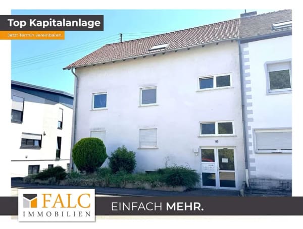 Immobilie in Kleinblittersdorf - Sonnige Eigentumswohnung mit Balkon und Garage! - Bild 0