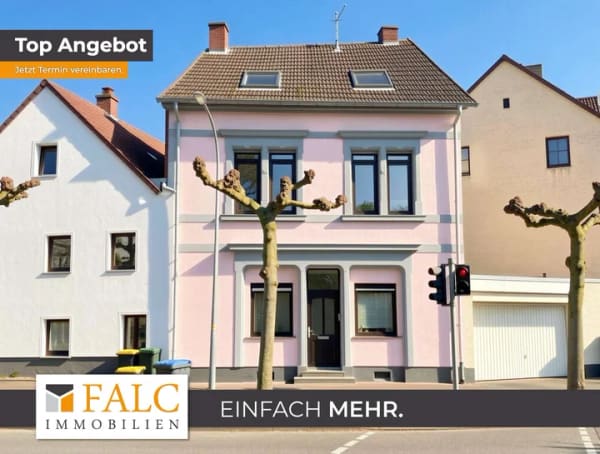 Immobilie in Sulzbach/Saar - Kapitalanlage in zentraler Lage - renoviertes und vermietetes Einfamilienhaus - Bild 0