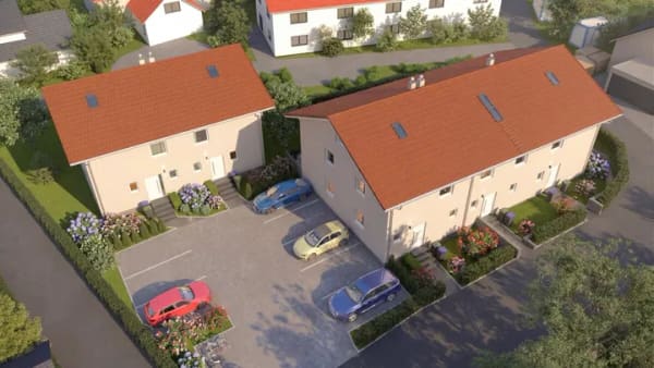 Immobilie in Obing - Exklusives Eckgrundstück: Lichtdurchflutetes Neubau-Reihenendhaus in Obing - Bild 1