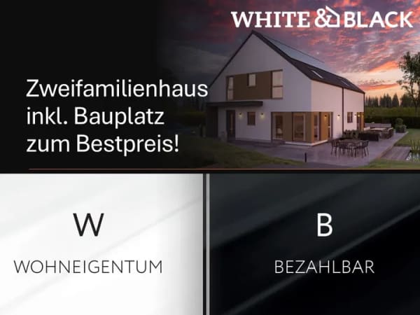 Immobilie in Niederfinow - Ein modernes Zweifamilienhaus direkt am Finow Kanal warten auf dich! - Bild 0