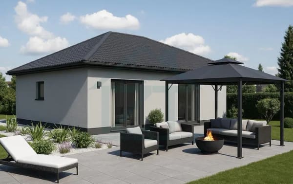 Immobilie in Oettersdorf - Bungalow in Massivbauweise inklusive 523 m² Grundstück in Öttersdorf bei Schleiz - Bild 1
