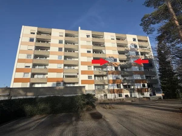 Immobilie in Heroldsberg - 3 Zimmerwohnung im 4. OG mit Balkon und Stellplatz in Heroldsberg - Bild 0