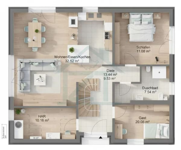 Immobilie in Heideland - Exklusiver 118 m² Bungalow mit 810 m² Grundstück in Großhelmsdorf bei Eisenberg - Bild 2