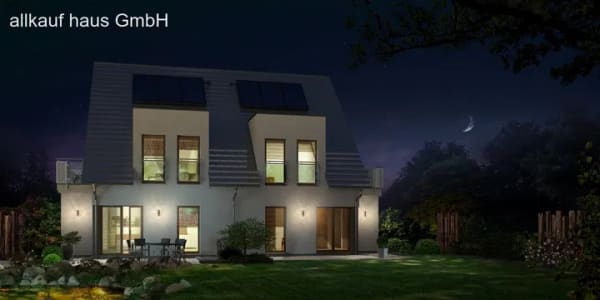 Immobilie in Ohorn - Günstig bauen durch Doppelhaus - Direktinfo 0172/2618341 - Bild 1