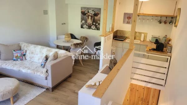 Immobilie in Todtnau - 2-Zimmer-Maisonettewohnung mit Balkon - Bild 1