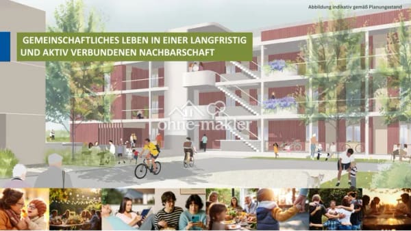 Immobilie in Rödermark - 2-Zimmer-Wohnung im Mehrfamilienhaus (EG) (AAS) – private Wohngenossenschaft im Rhein-Main-Gebiet - Bild 1