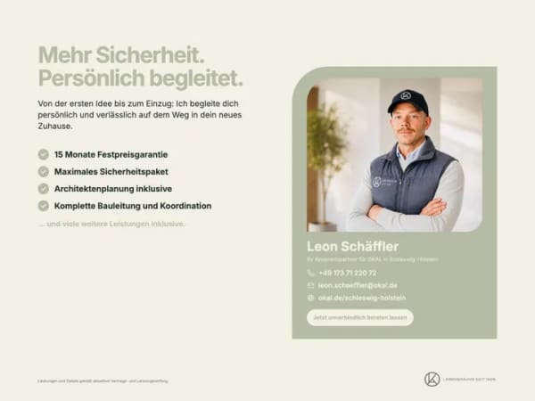 Immobilie in Holtsee - Modernes Familienleben zwischen den Seen - Bild 2