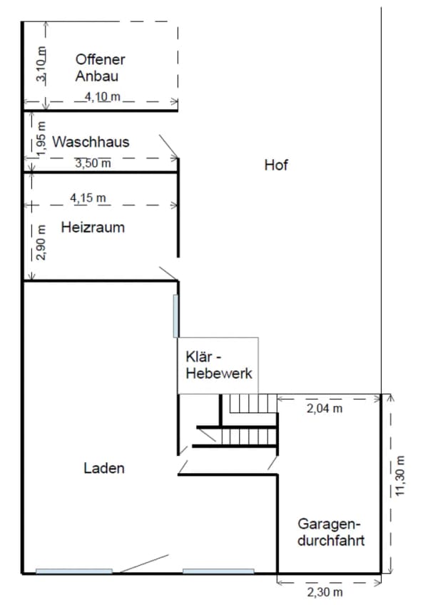 Immobilie in Colditz - WOHN- UND GESCHÄFTSHAUS IN COLDITZ - RENOVIERUNGSBEDÜRFTIG + KEIN DENKMALSCHUTZ - Bild 1