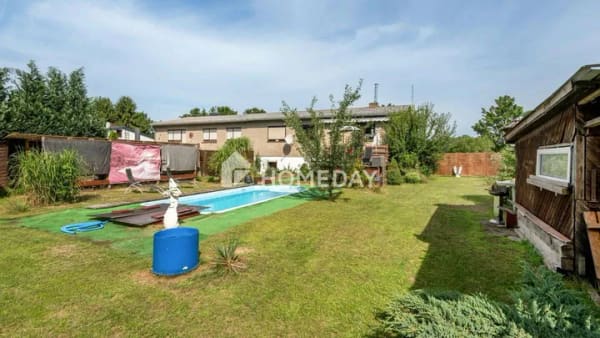 Immobilie in Liebenwalde - Ein Zuhause mit Urlaubsgefühl - Doppelhaushälfte mit Pool, Sauna und großem Garten - Bild 4