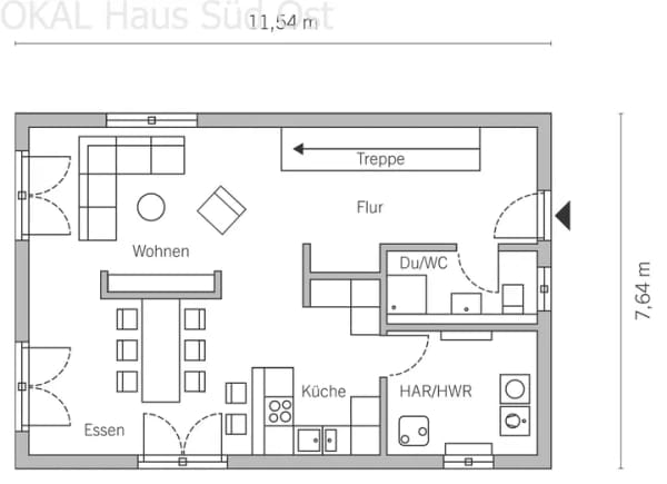 Immobilie in Heroldsberg - FlexHaus - DAS DOMIZIL FÜR FAMILIEN inkl. Grundstück - Bild 1